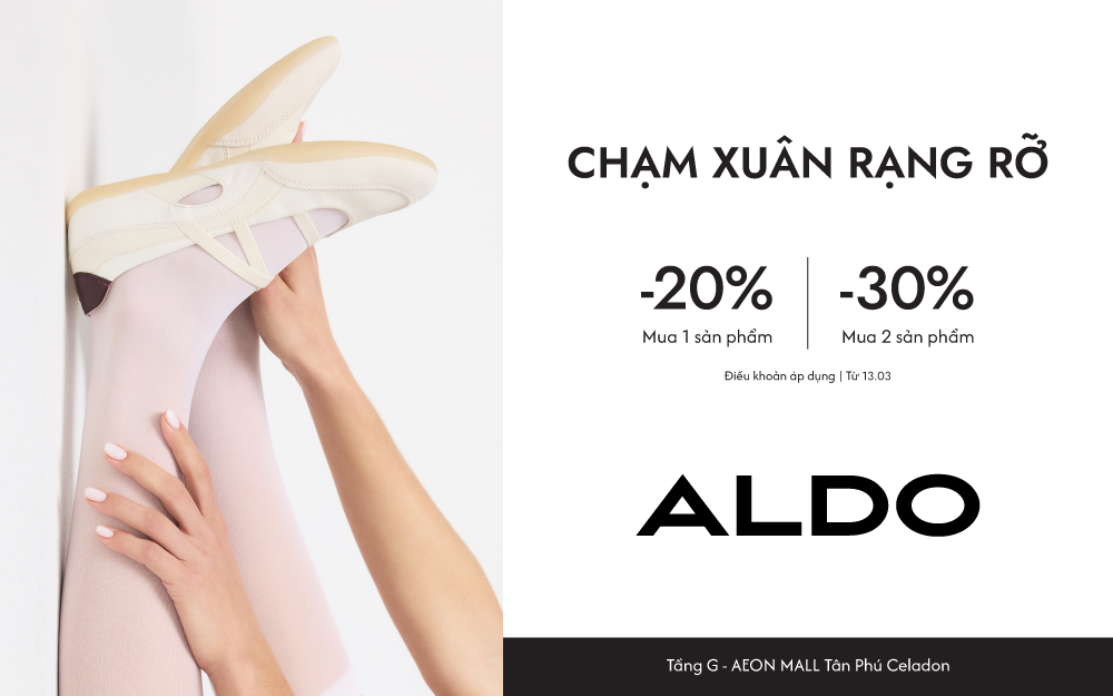 ALDO | CHẠM XUÂN RẠNG RỠ