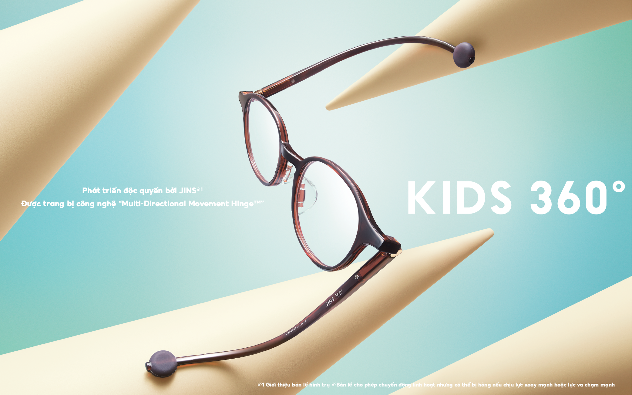 GỌNG KÍNH BỀN NHẤT LỊCH SỬ JINS NAY ĐÃ CÓ PHIÊN BẢN CHO TRẺ EM!