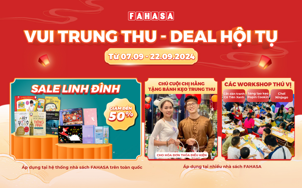 FAHASA VUI TRUNG THU - DEAL HỘI TỤ