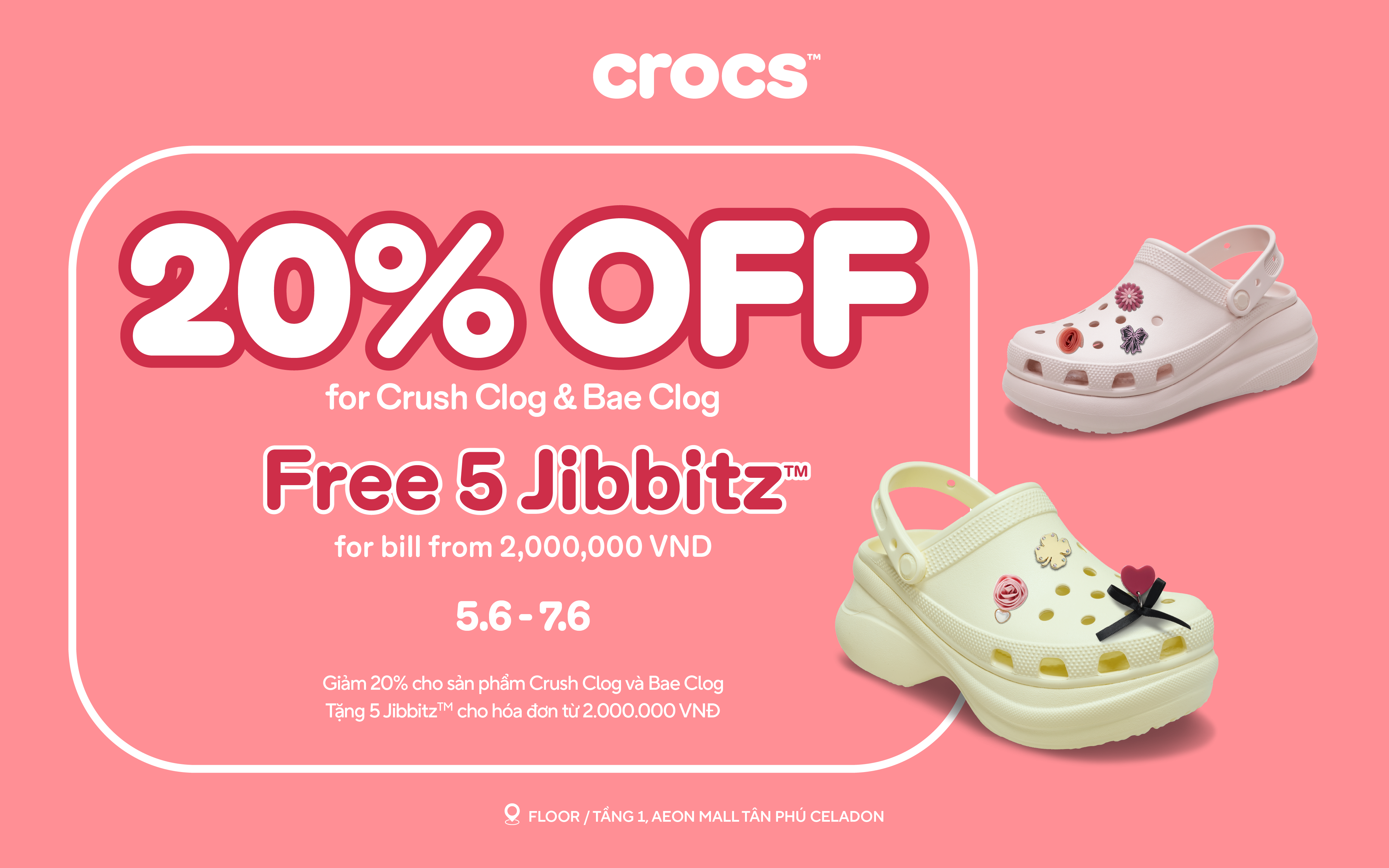 CROCS | HACK DÁNG ĐỈNH CAO, GIÁ CỰC "WOW"