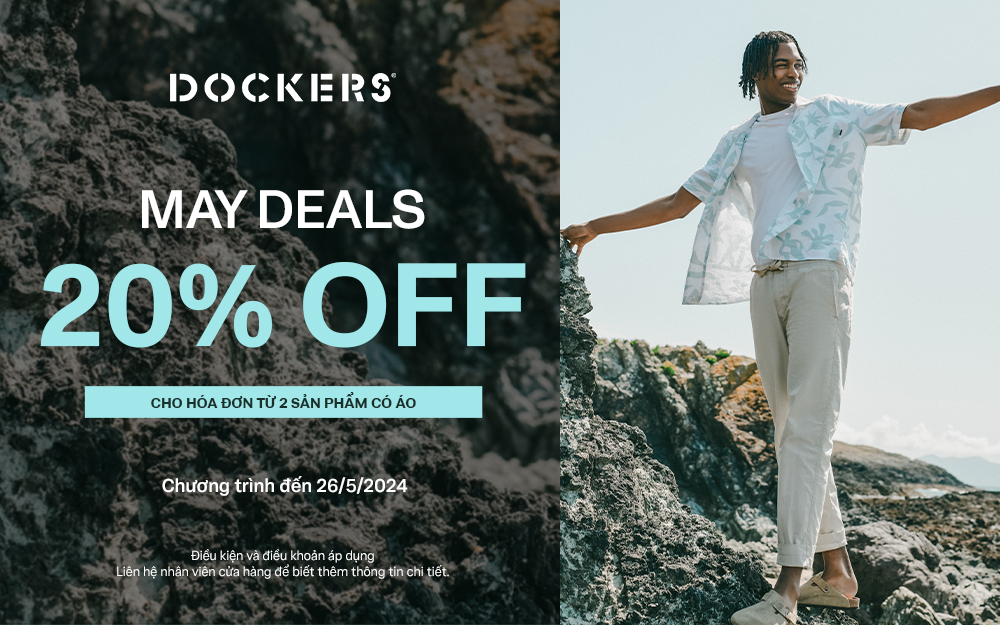 SUMMER DEALS DOCKER 20% OFF