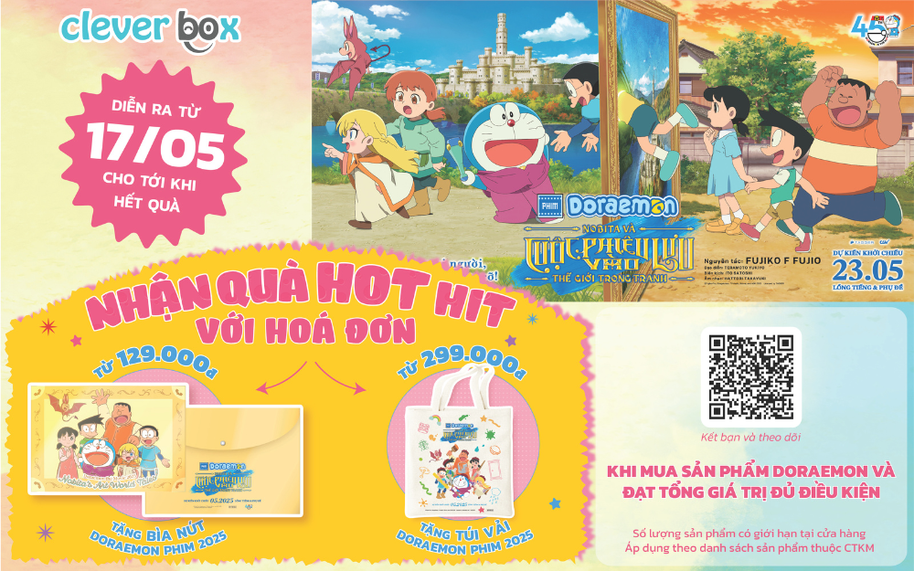DORAEMON CHÀO HÈ CÙNG CLEVERBOX TẠI AEON MALL TÂN PHÚ CELADON