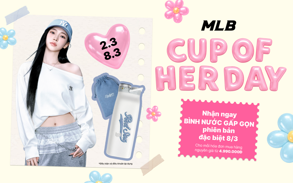 HAPPY WOMEN'S  DAY WITH THE LOVELY CUP FROM MLB