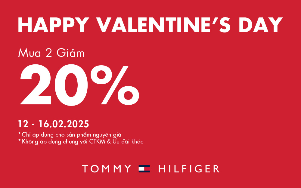 TOMMY HILFIGER HAPPY VALENTINE’S DAY