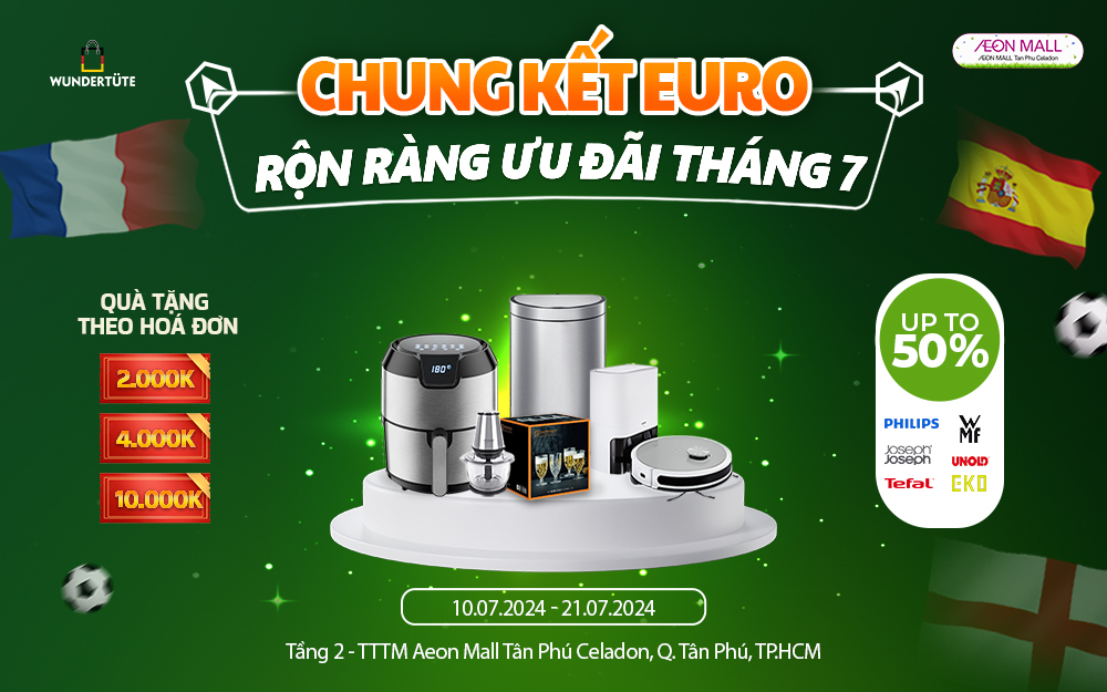 CHUNG KẾT EURO - WUNDERTÜTE SALE BÙNG CHÁY UP TO 50%