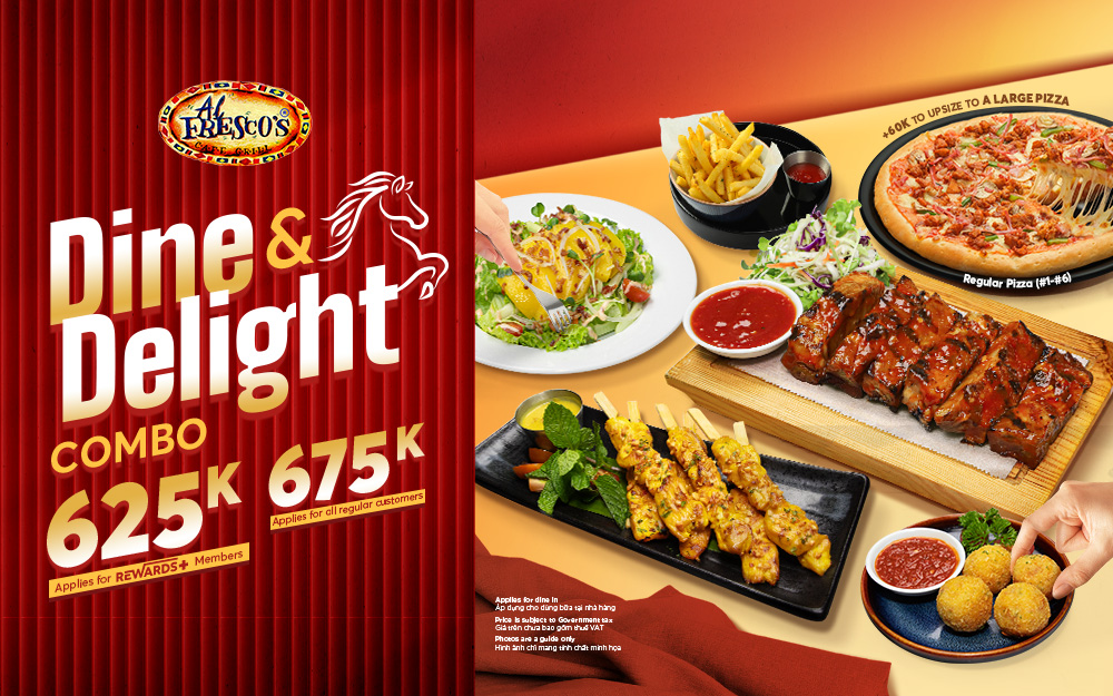 DINE & DELIGHT COMBO “SAY HI 2026”