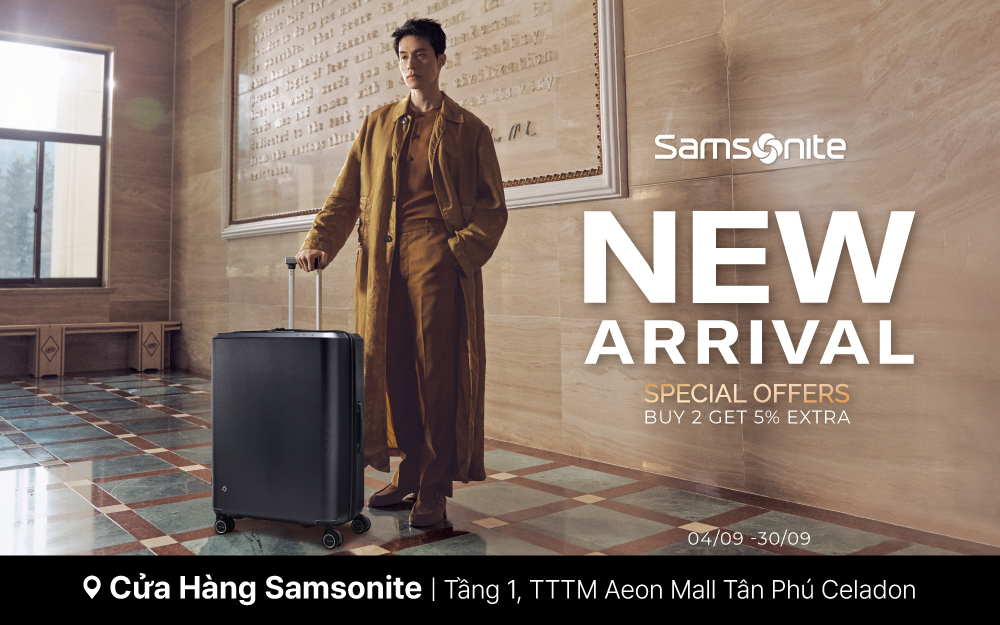 NEW SAMSONITE - NEW JOURNEYS