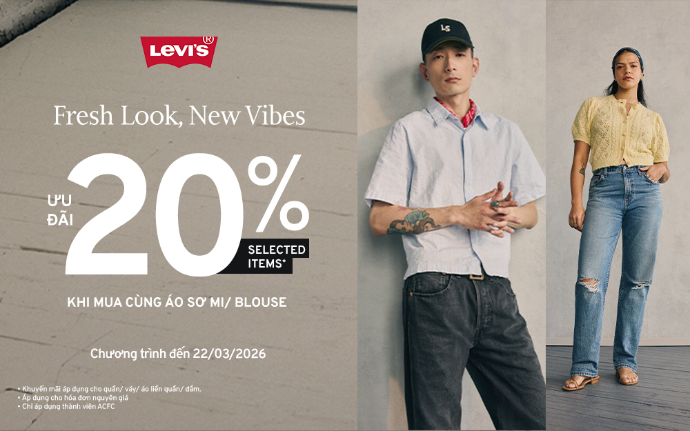 LEVI'S| FRESH LOOK, NEWVIBES