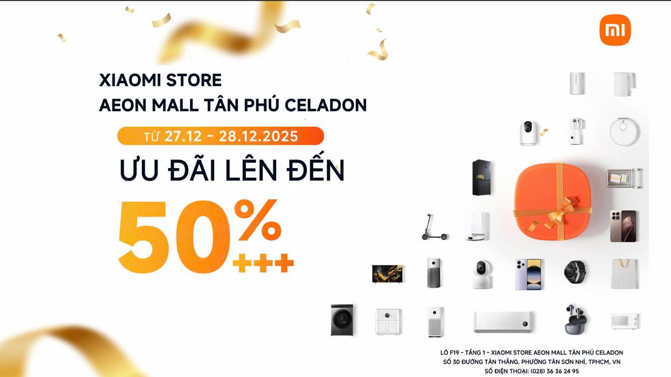 ĐẠI TIỆC KHAI TRƯƠNG XIAOMI STORE – SĂN DEAL “KHỦNG” NGAY!