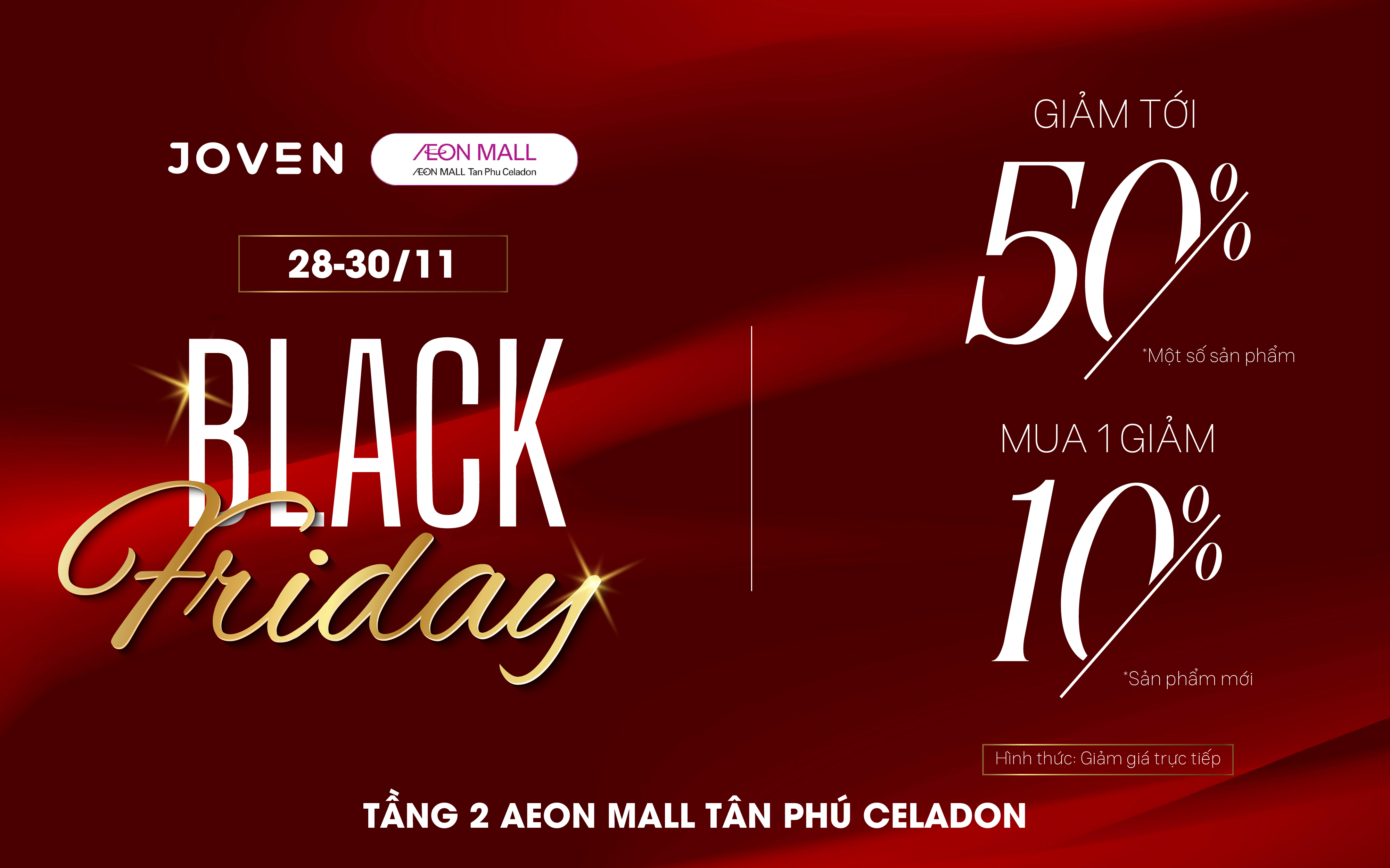 TIN HOT: BLACK FRIDAY CỦA JOVEN ĐÃ CHÍNH THỨC KHỞI ĐỘNG!