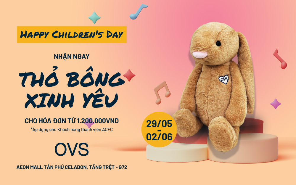 HAPPY CHILDREN'S DAY - QUÀ XINH TẶNG MẸ