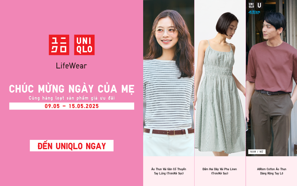 KHUYẾN MÃI CÓ HẠN MỪNG NGÀY CỦA MẸ TỪ 09 – 15.05