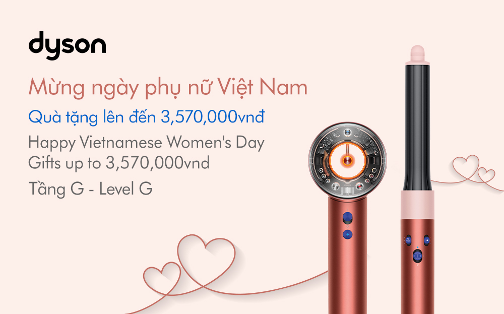 MỪNG NGÀY PHỤ NỮ VIỆT NAM - QUÀ TẶNG LÊN ĐẾN 3,570,000 VNĐ