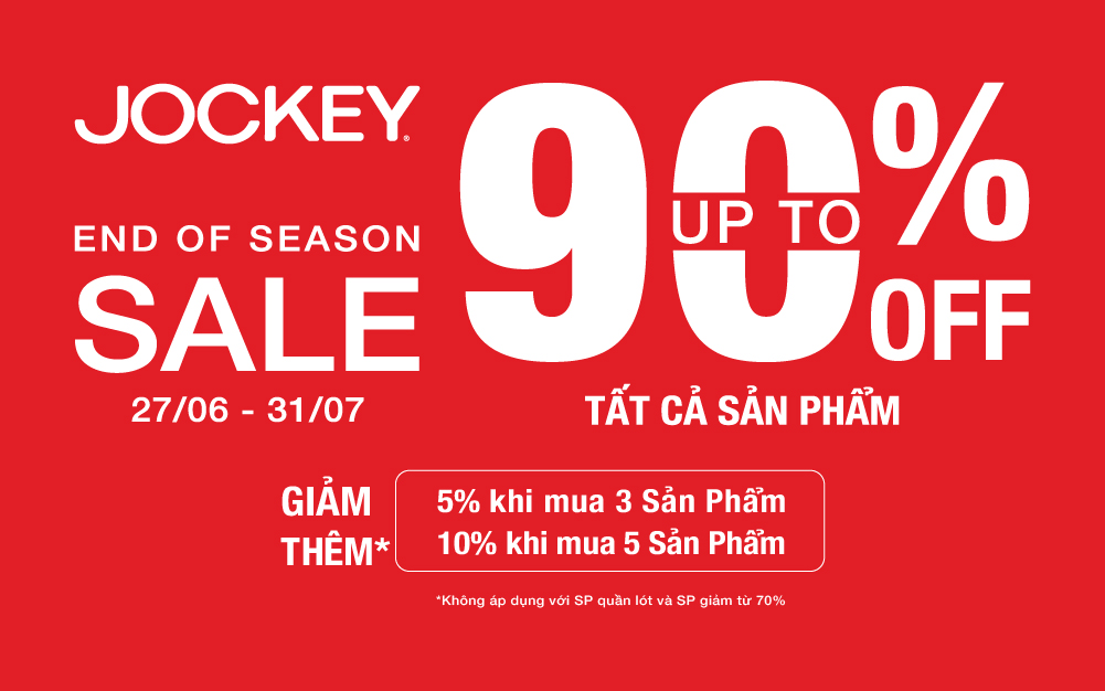 END OF SEASON SALE - UP TO 90% | MUA LIỀN TAY RẤT NHIỀU HÀNG MỚI ƯU ĐÃI HẤP DẪN!