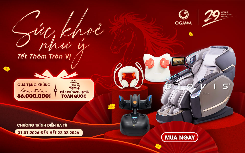 OGAWA | SỨC KHỎE NHƯ Ý - TẾT THÊM TRÒN VỊ