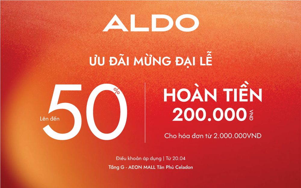 ALDO | ƯU ĐÃI MỪNG ĐẠI LỄ