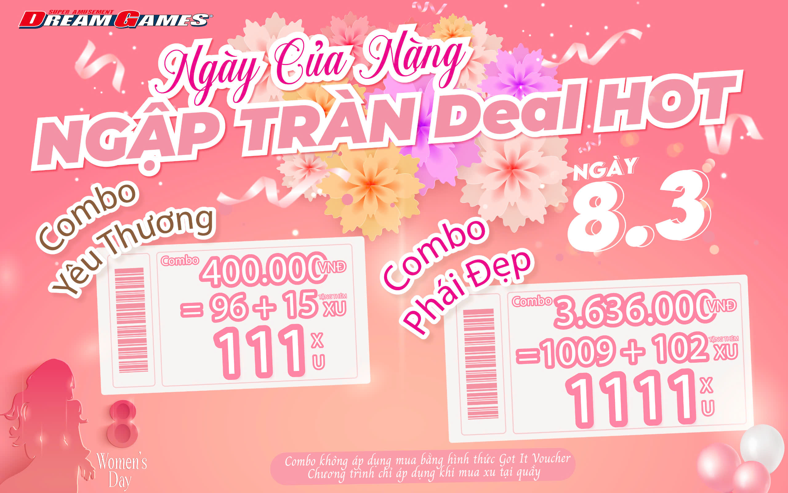 NGÀY CỦA NÀNG NGẬP TRÀN DEAL HOT