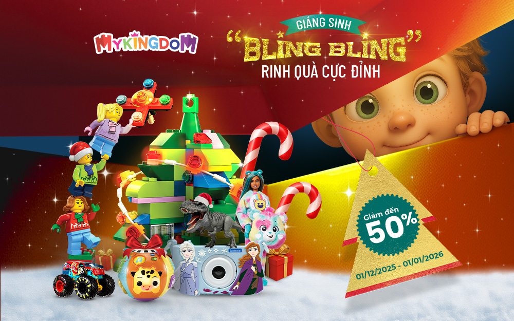 GIÁNG SINH “BLING BLING” – RINH QUÀ CỰC ĐỈNH!