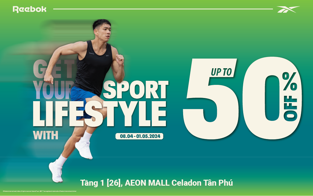 GET YOUR SPORT LIFESTYLE WITH UP TO 50% OFF