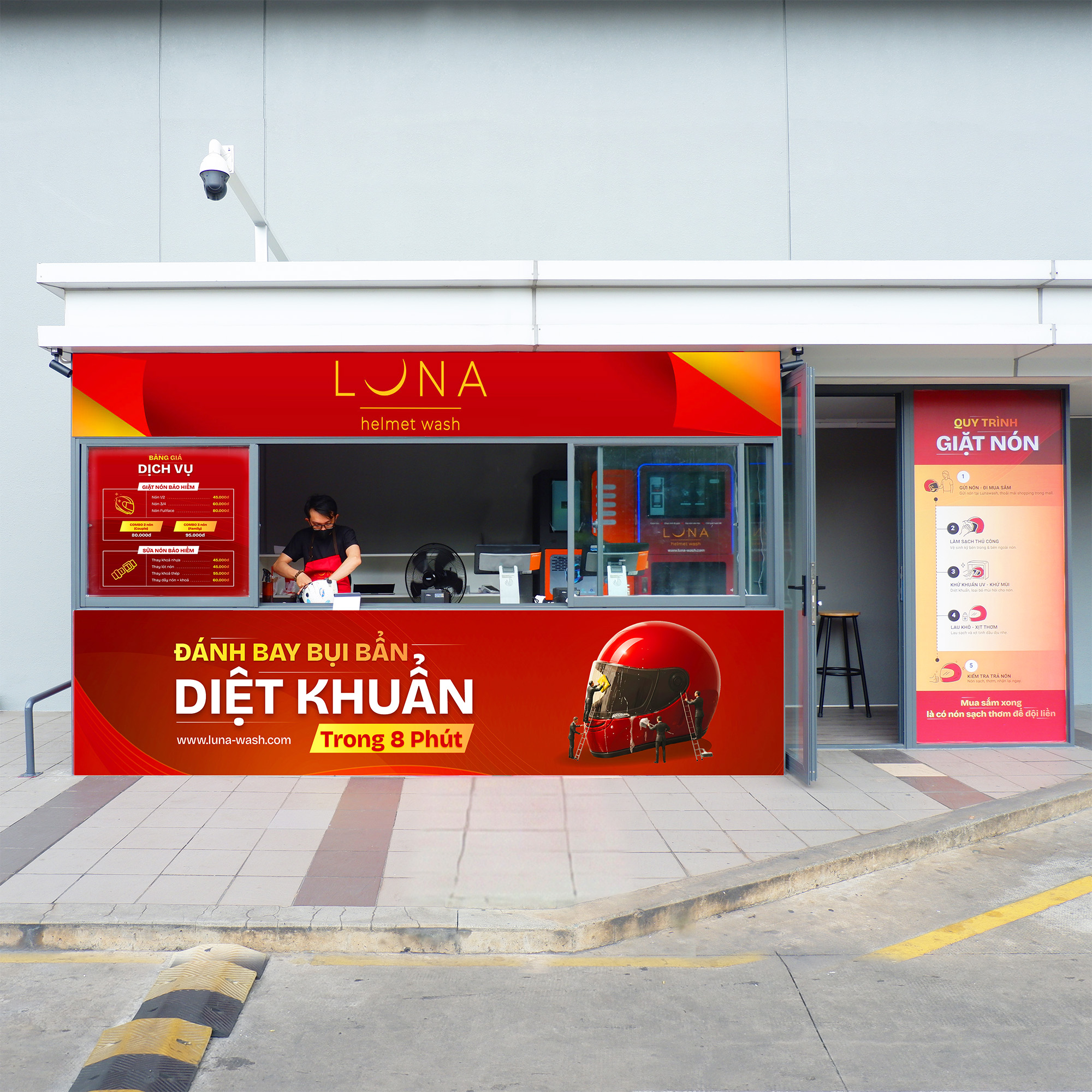 LUNA WASH CHÍNH THỨC CÓ MẶT TẠI AEON MALL TÂN PHÚ CELADON