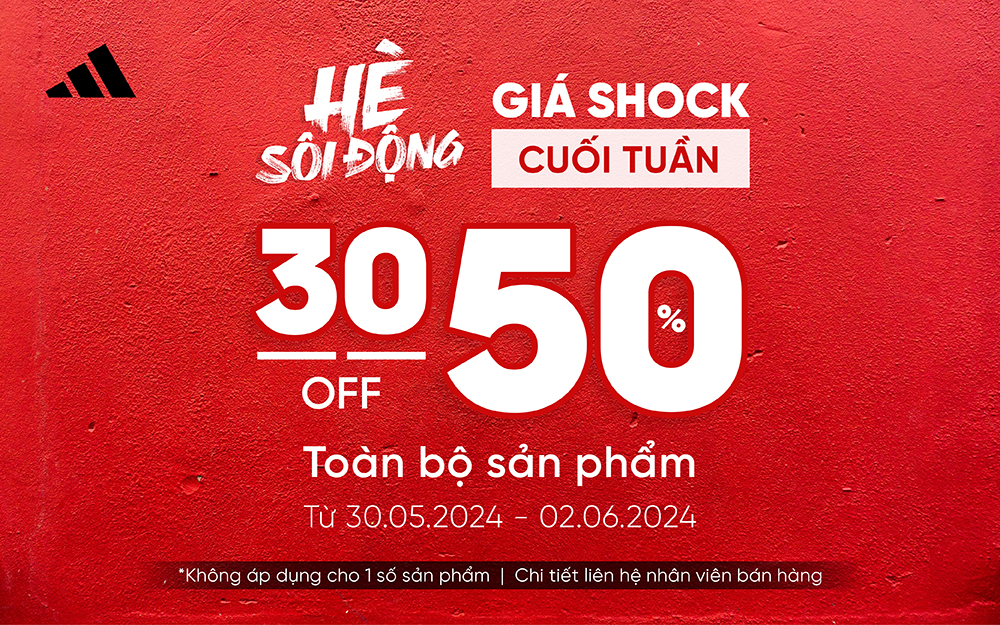 HÈ SÔI ĐỘNG - GIÁ SỐC CUỐI TUẦN CÙNG ADIDAS PHOENIX