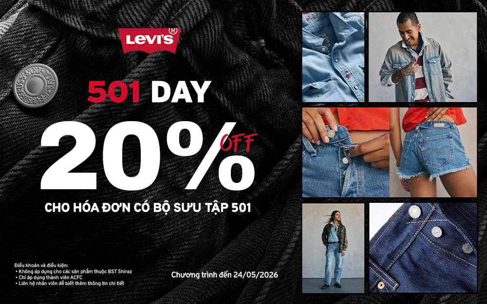 EXCLUSIVE DEAL FOR EXCLUSIVE 501® DAY