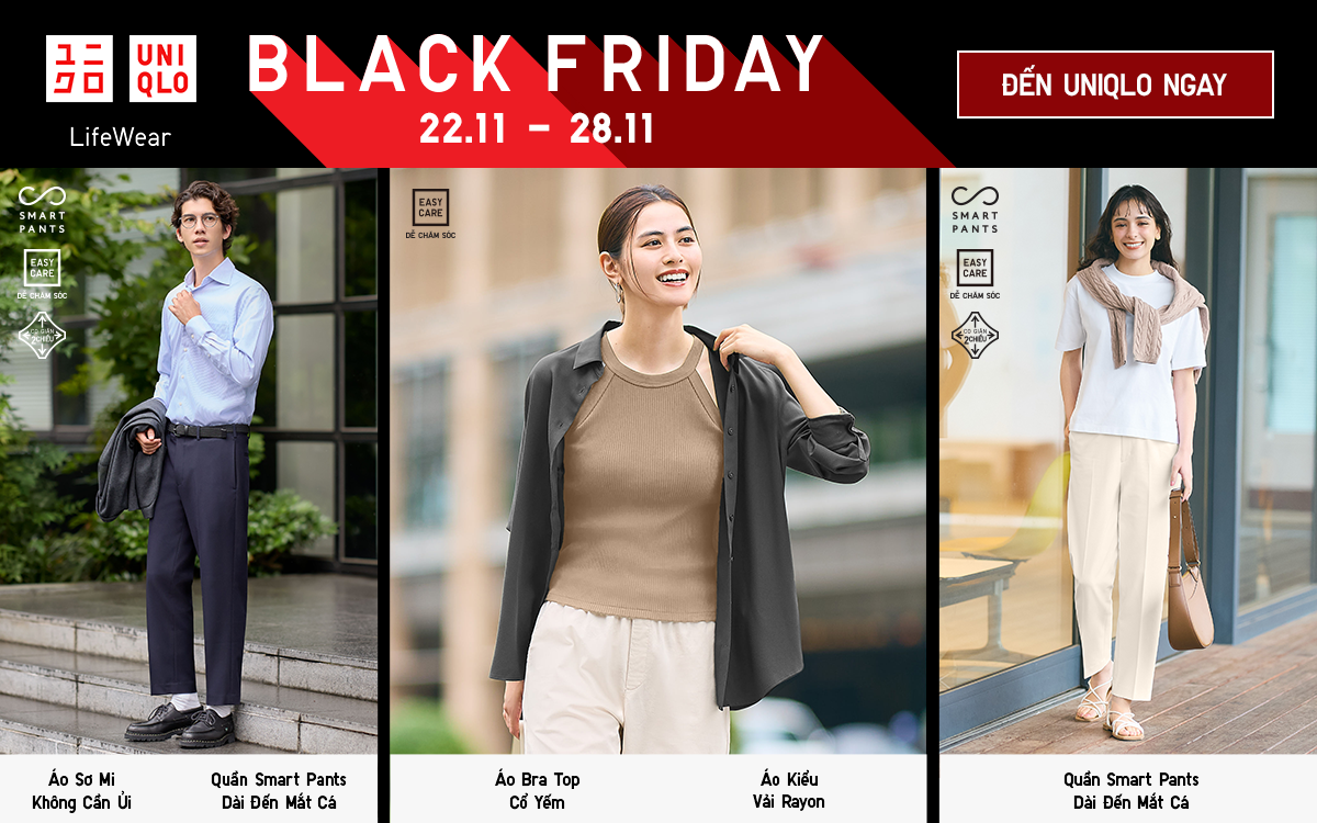 BLACK FRIDAY - THỎA SỨC MUA SẮM CÙNG KHUYẾN MÃI CÓ HẠN