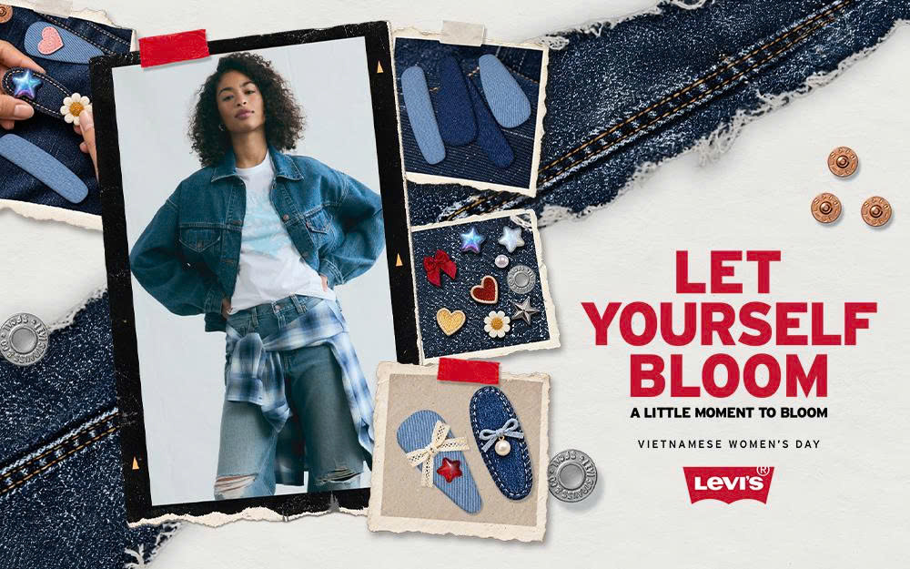LEVI’S LET YOURSELF BLOOM WORKSHOP – TỰ TAY SÁNG TẠO PHỤ KIỆN, TÔ ĐIỂM PHONG CÁCH RIÊNG