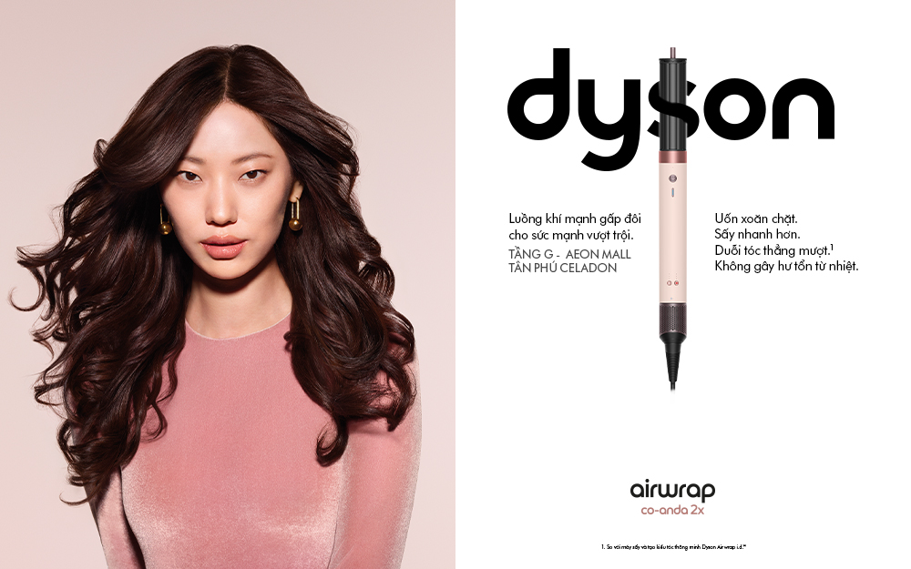 MÁY TẠO KIỂU TÓC ĐA NĂNG THÔNG MINH DYSON AIRWRAP CO-ANDA2X™ CHÍNH THỨC CÓ MẶT TẠI VIỆT NAM.