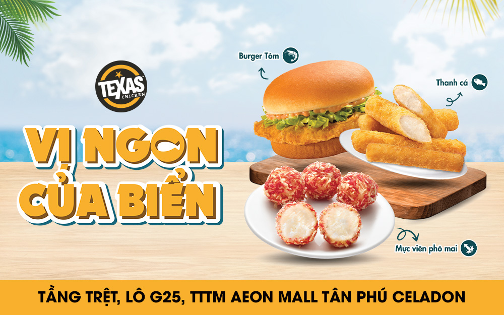 ĐẮM CHÌM TRONG "VITAMIN SEA" CÙNG COMBO CHUẨN VỊ BIỂN CỰC CHILL