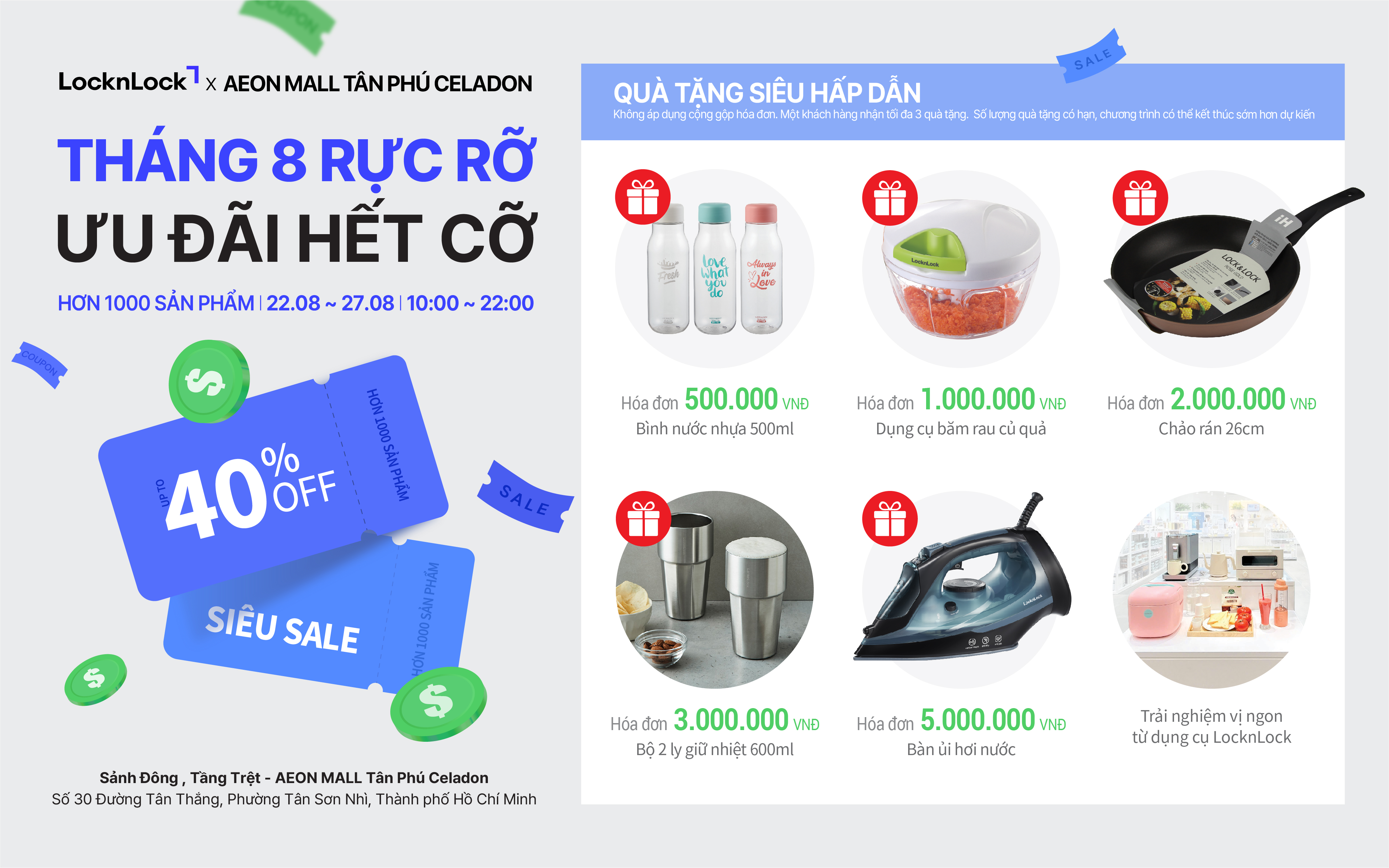 THÁNG 8 RỰC RỠ - ƯU ĐÃI HẾT CỠ