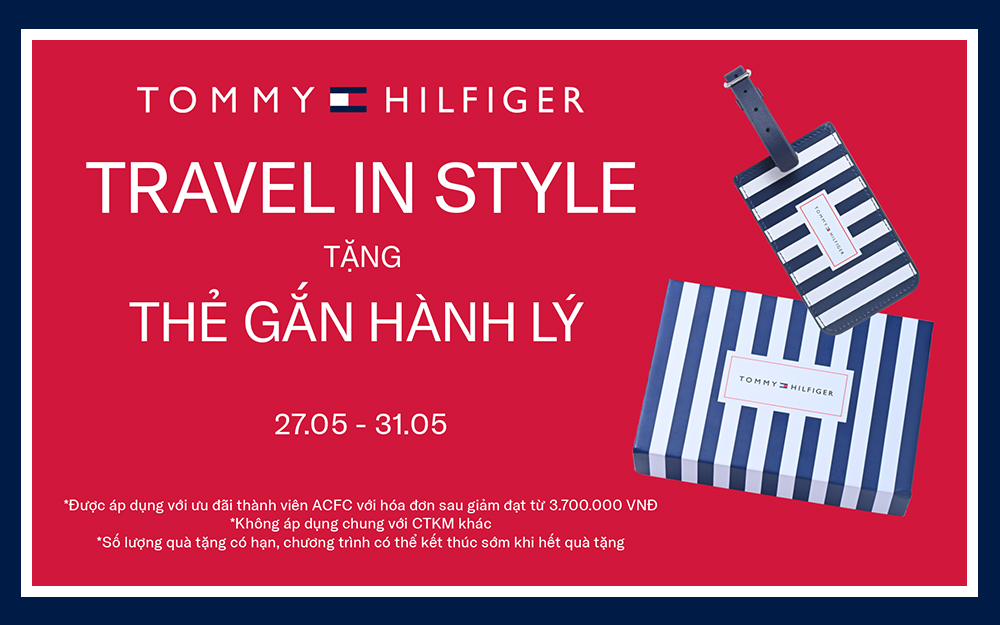 TOMMY HILFIGER - TRAVEL IN STYLE