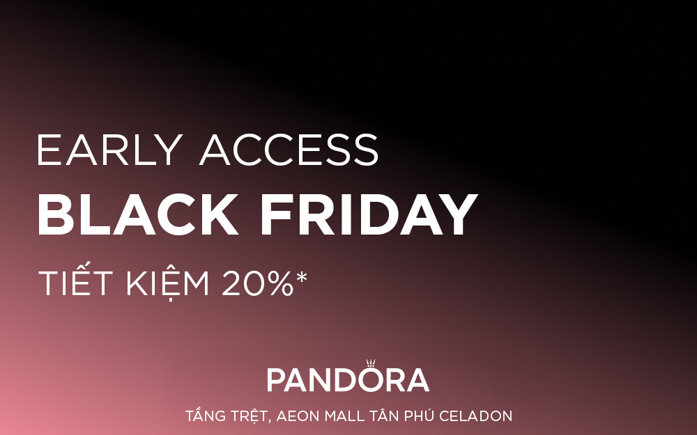 [PRE-BLACK FRIDAY] TIẾT KIỆM 20%
