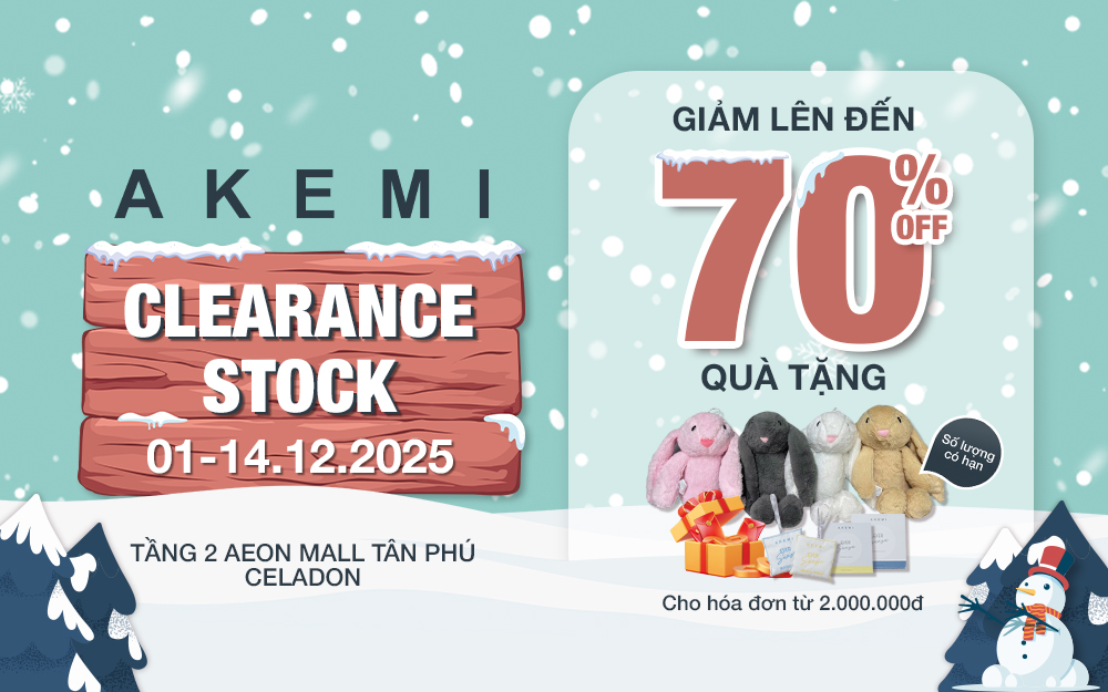 AKEMI: ĐÓN ĐÔNG ẤM ÁP - NÂNG NIU GIẤC NGỦ HOÀN HẢO!