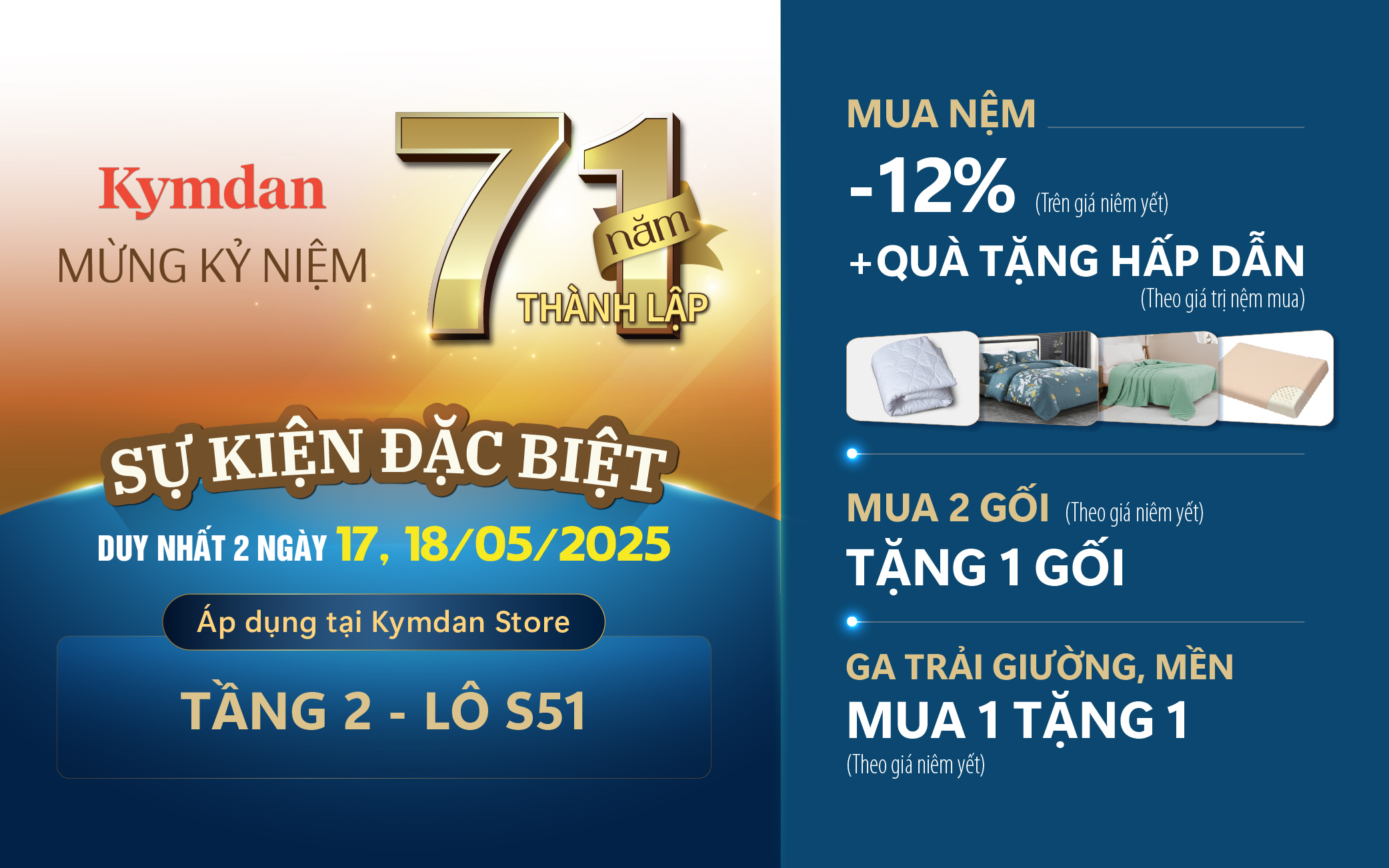 MỪNG KỶ NIỆM KYMDAN 71 NĂM THÀNH LẬP (19/03/1954 – 19/03/2025)