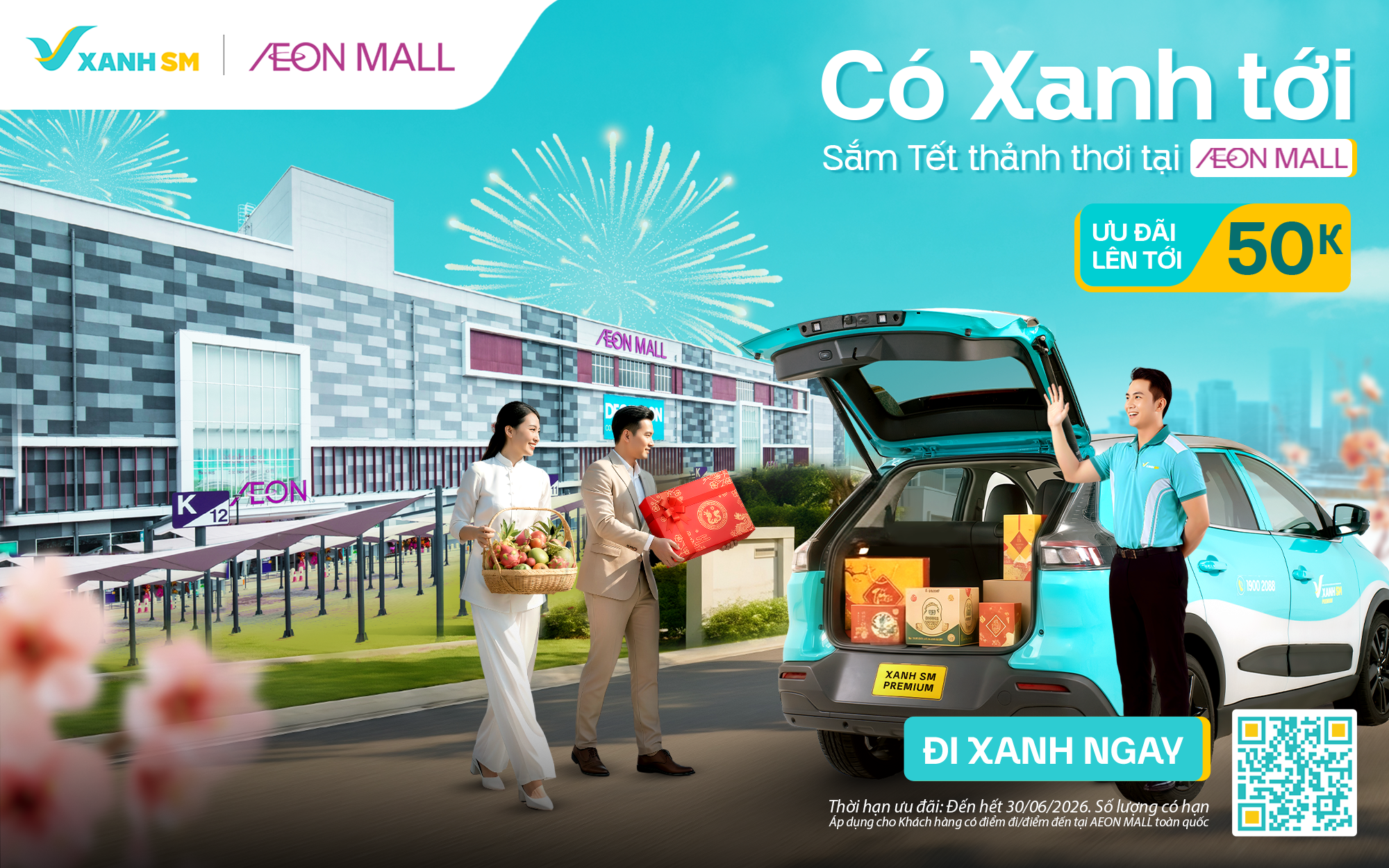 CÓ XANH TỚI SẮM TẾT THẢNH THƠI TẠI AEON MALL TÂN PHÚ CELADON