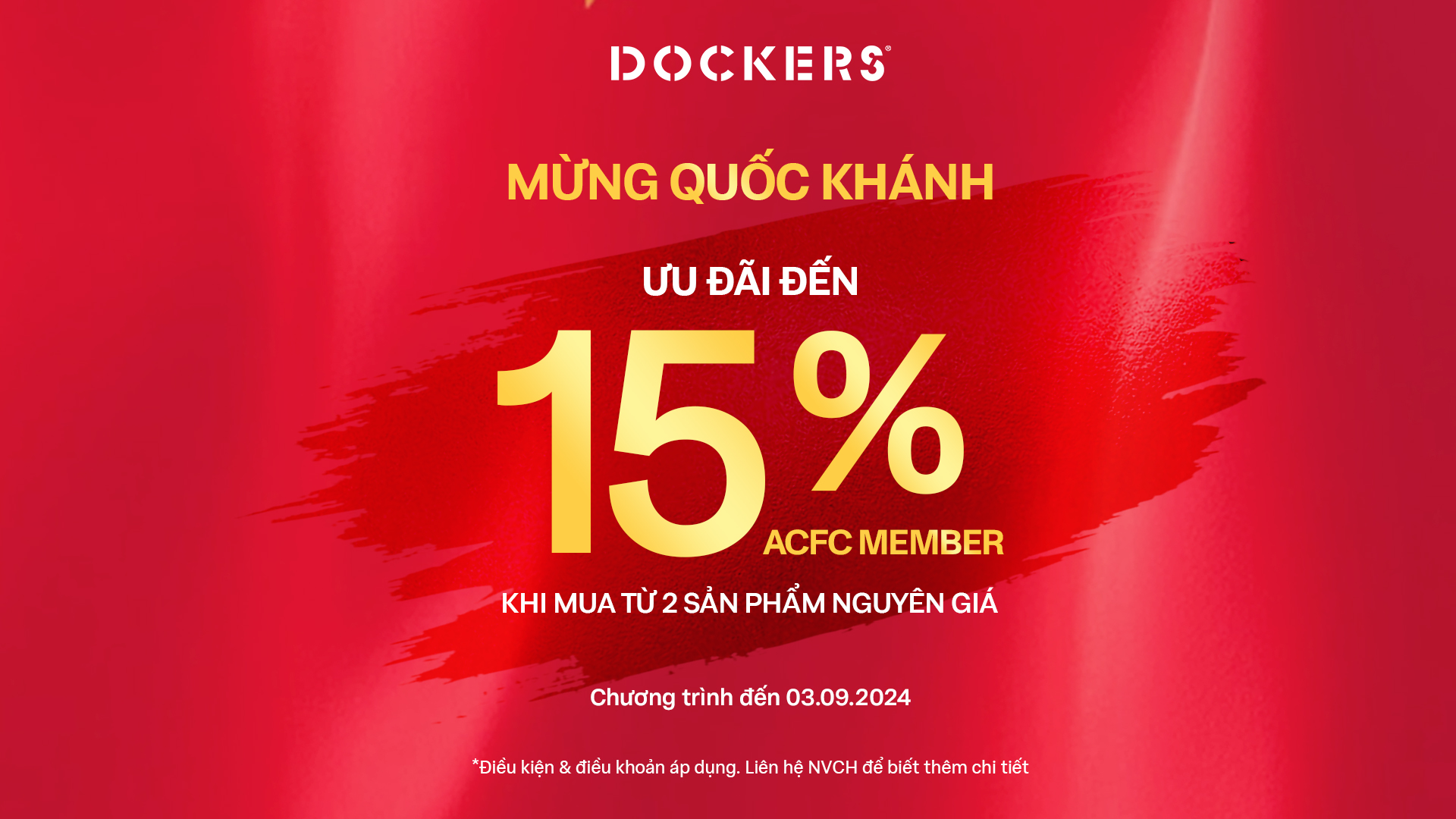 DOCKERS | HAPPY VIETNAM'S NATIONAL DAY 2/9