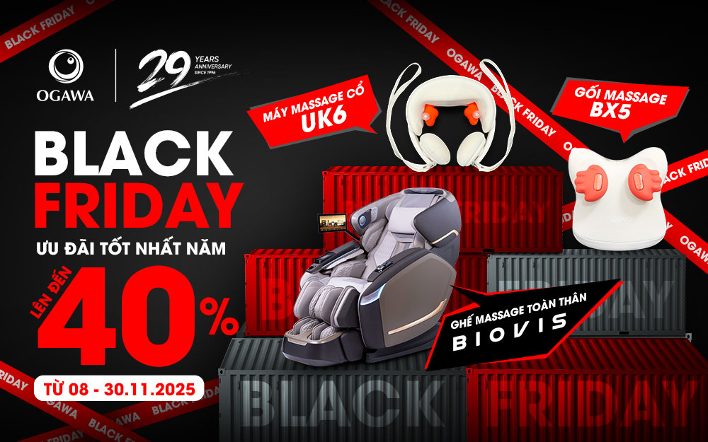 BLACK FRIDAY | OGAWA SALE ĐẬM ĐẾN 40%