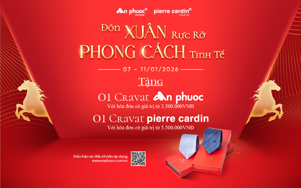 AN PHƯỚC - PIERRE CARDIN | QUÀ TẶNG TINH TẾ ĐÓN XUÂN