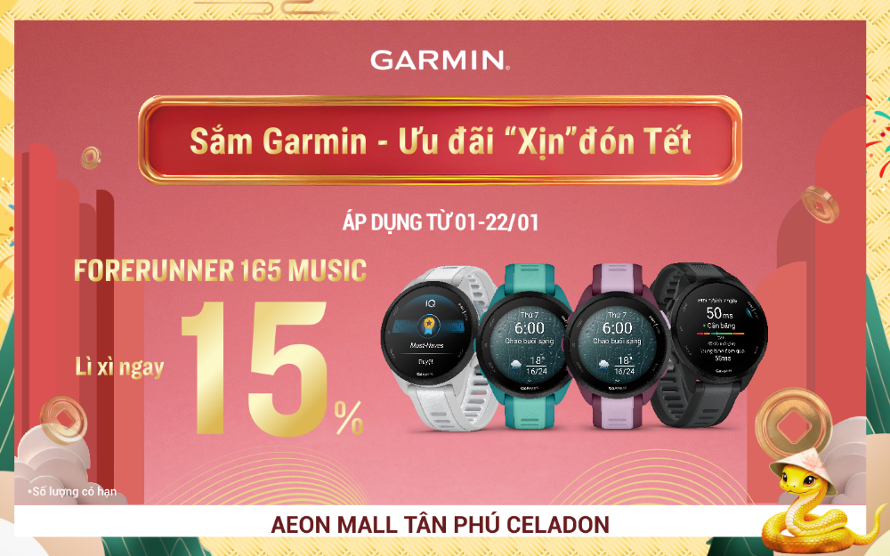 SẮM GARMIN - ƯU ĐÃI ''XỊN'' ĐÓN TẾT