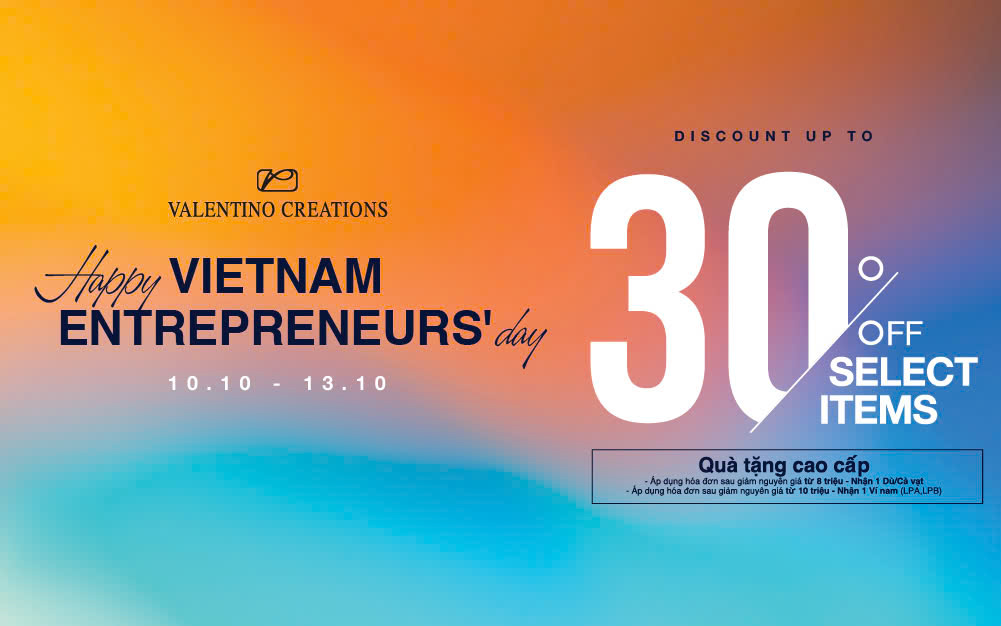 HAPPY VIETNAM ENTREPRENEURS' DAY