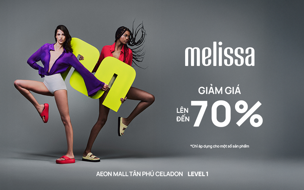 MELISSA - GIẢM GIÁ LÊN ĐẾN 70%