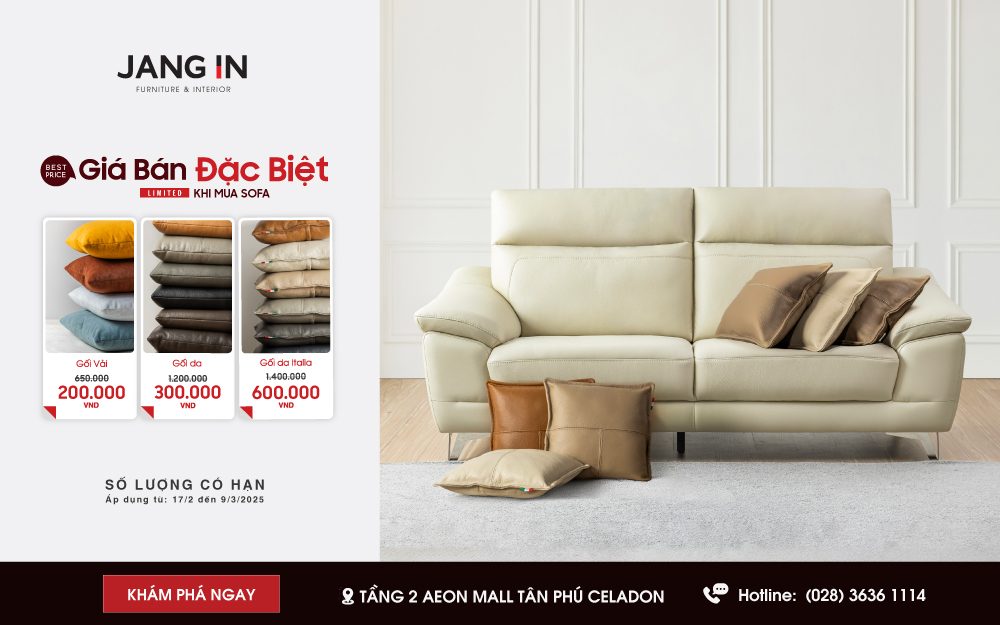 MUA SOFA – SẮM GỐI THẢ GA