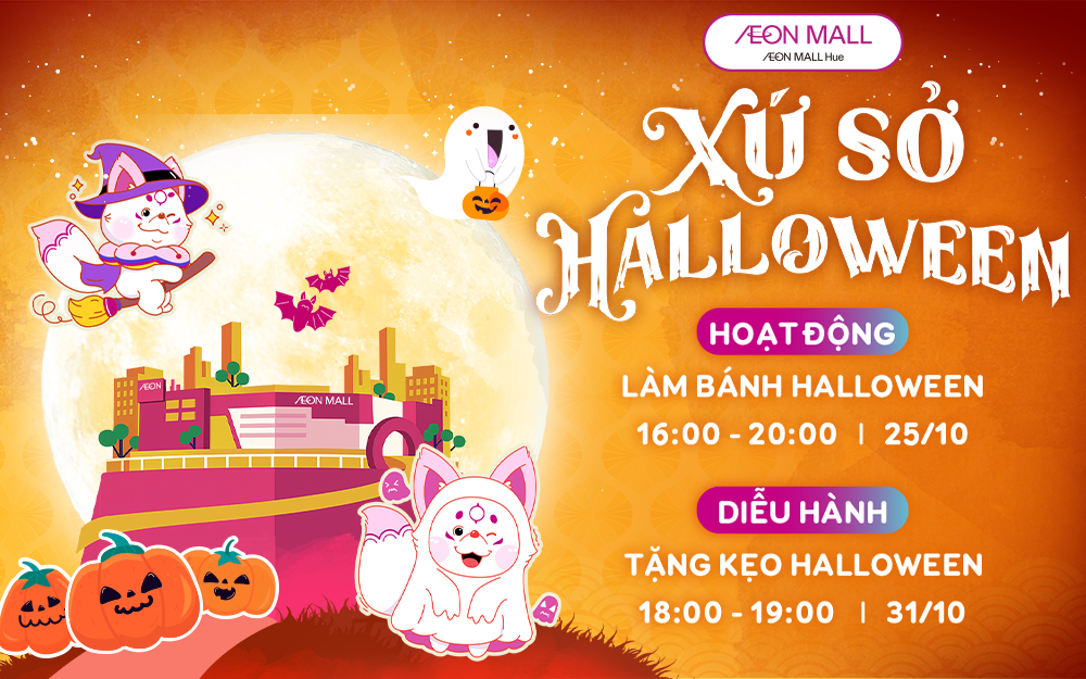 🎃 HALLOWEEN RỘN RÀNG – NGẬP TRÀN NIỀM VUI 🎃