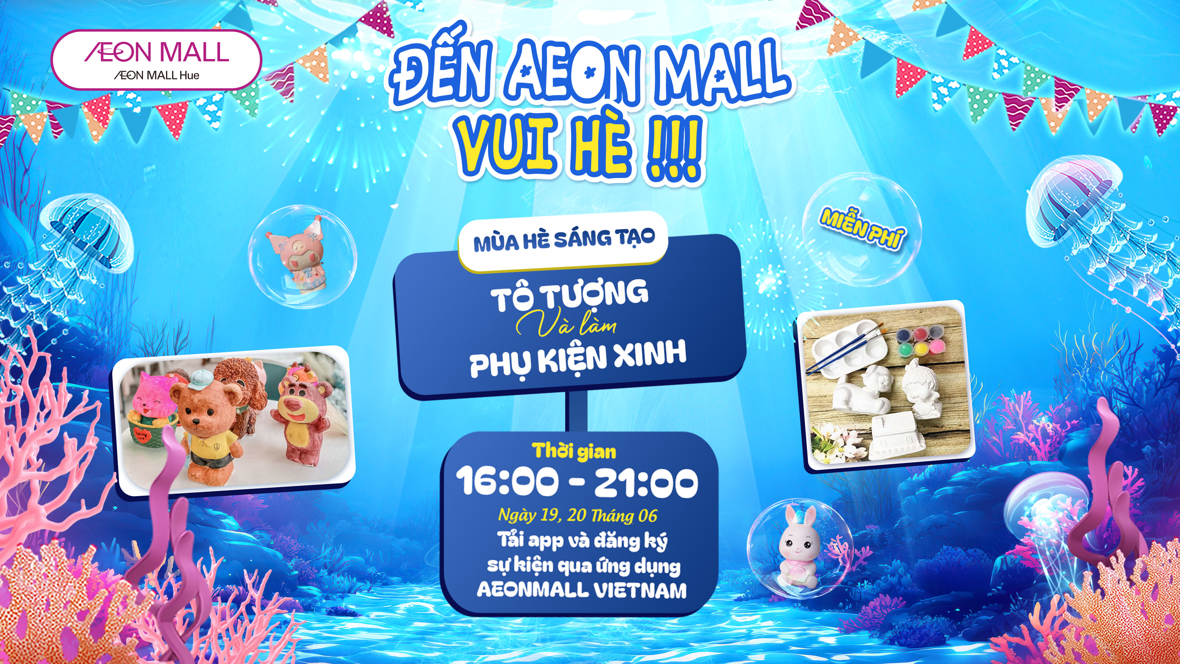 🌞 WORKSHOP TÔ TƯỢNG MÙA HÈ SÁNG TẠO 🌞