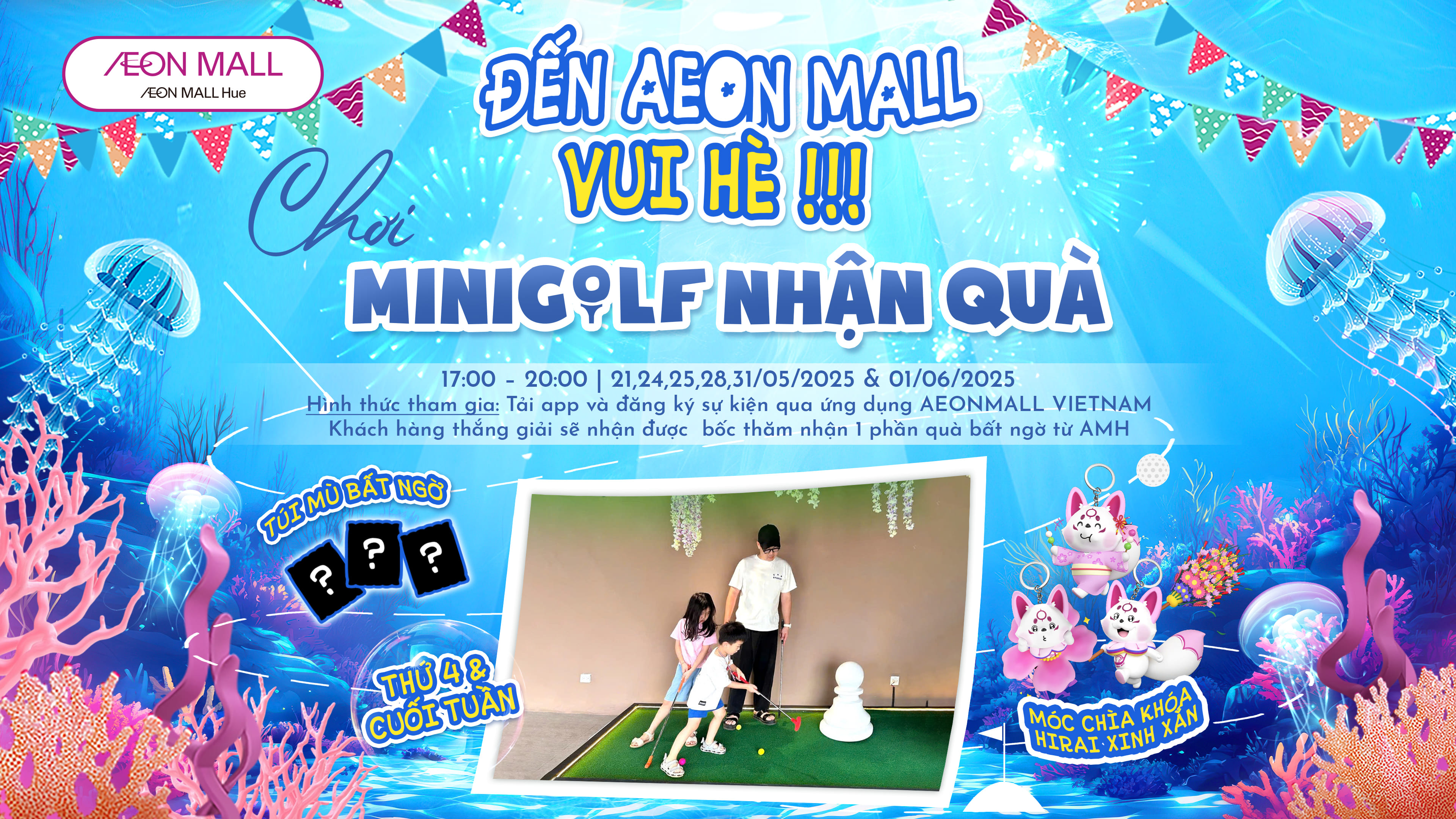 🎉 HOẠT ĐỘNG MINIGOLF MÙA HÈ – CƠ HỘI NHẬN QUÀ HẤP DẪN 🎉