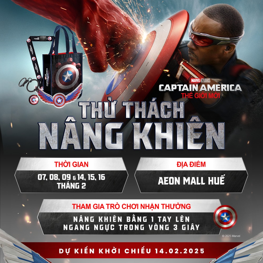 FAN CAPTAIN AMERICA ĐÂU HẾT RỒIIII 🔥💪 - Sự kiện siêu hot từ nhà GALAXY CINEMA