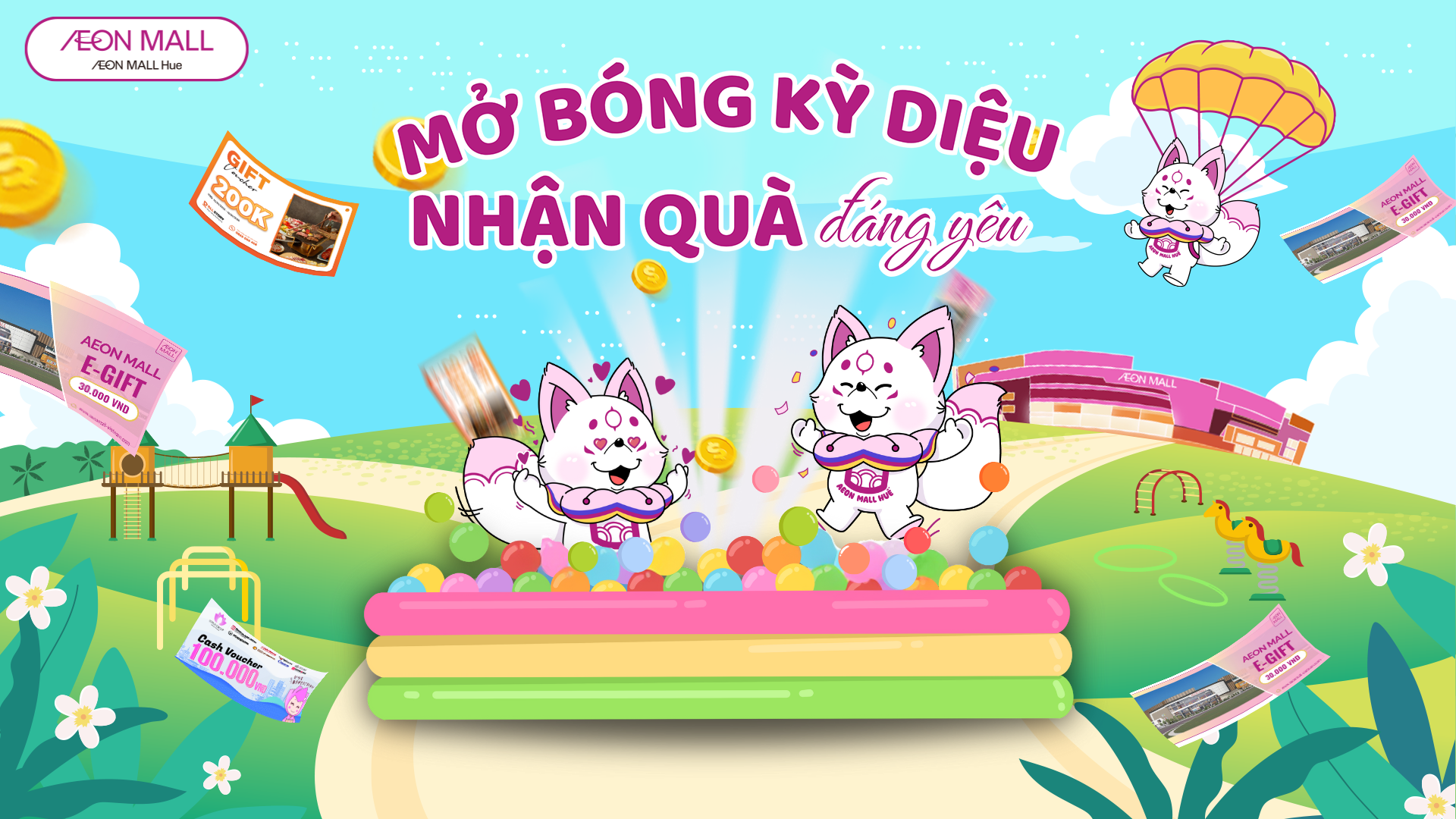 🌟Mở bóng kỳ diệu, nhận quà đáng yêu🌟