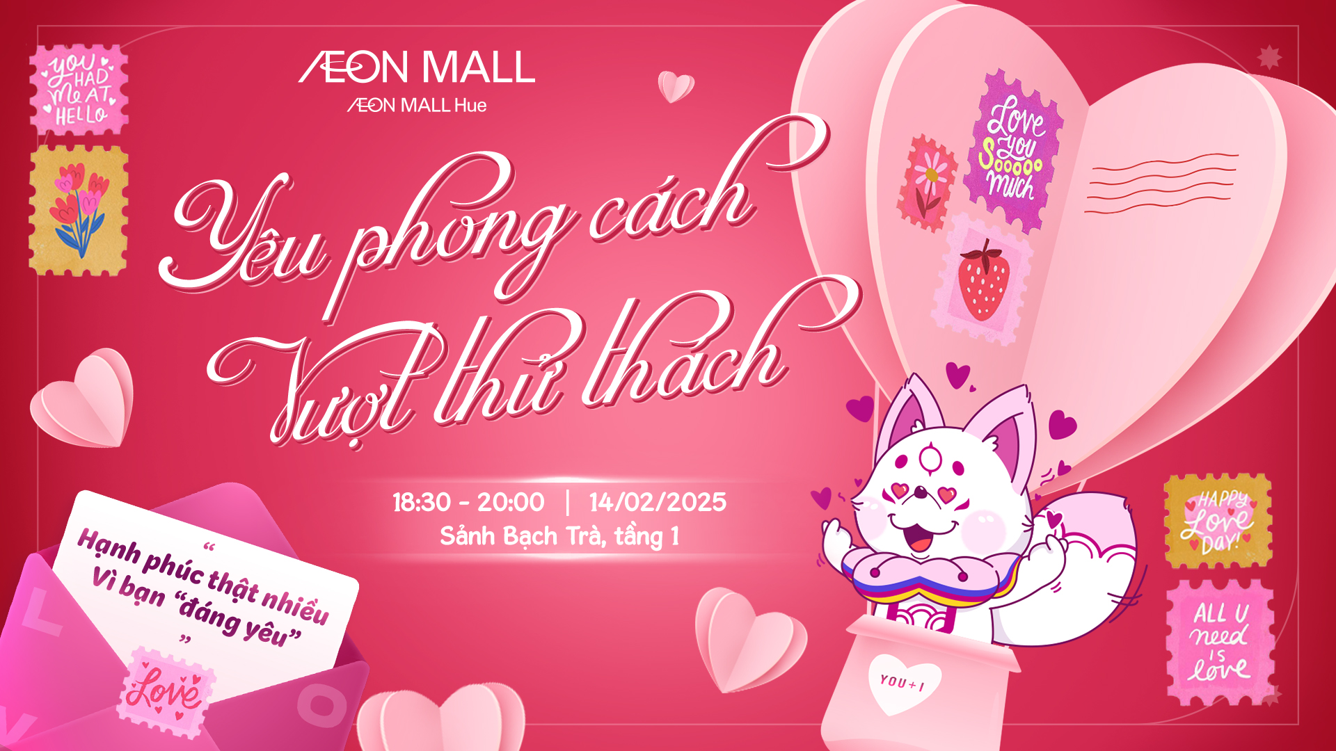 💖 VALENTINE’S – YÊU PHONG CÁCH, VƯỢT THỬ THÁCH 💖