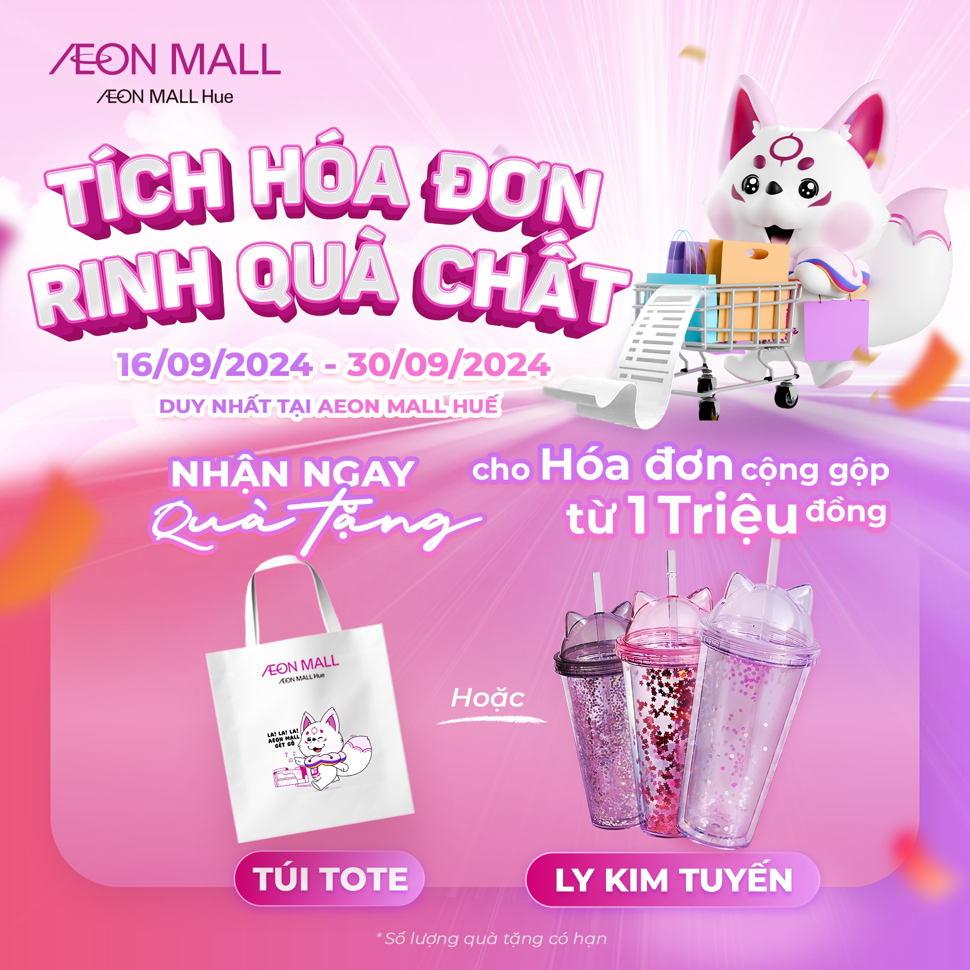 TÍCH HÓA ĐƠN, RINH QUÀ CHẤT